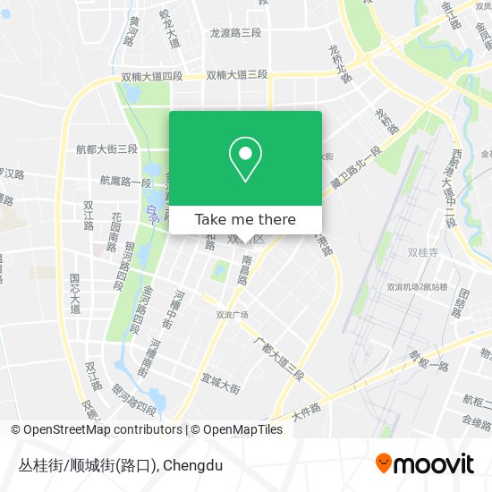丛桂街/顺城街(路口) map