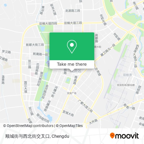 顺城街与西北街交叉口 map