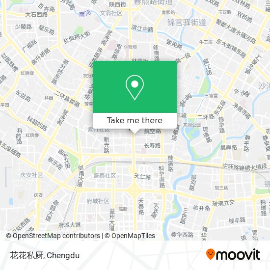花花私厨 map