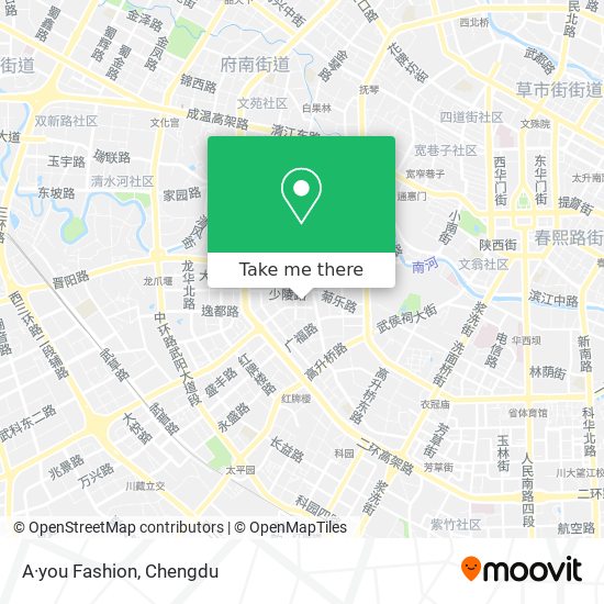 A·you Fashion map