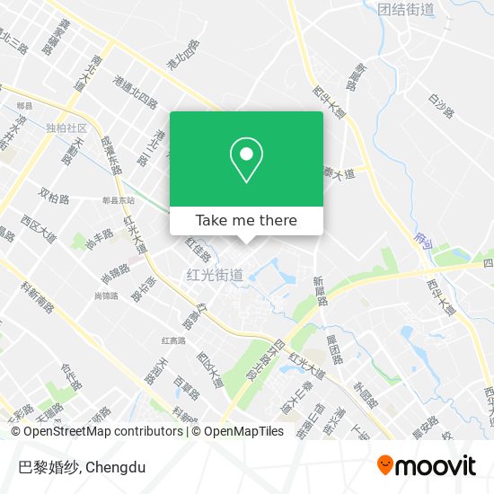 巴黎婚纱 map