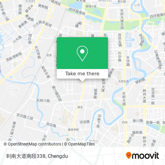 剑南大道南段338 map