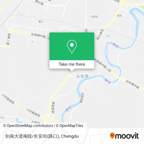 剑南大道南段/长安街(路口) map