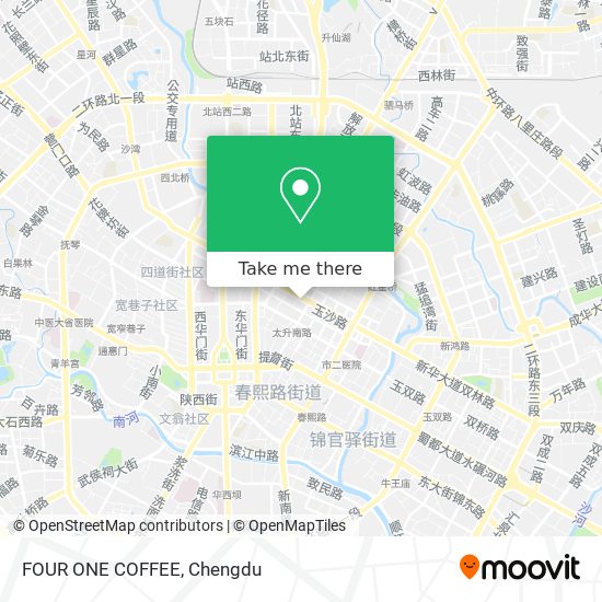 FOUR ONE COFFEE map