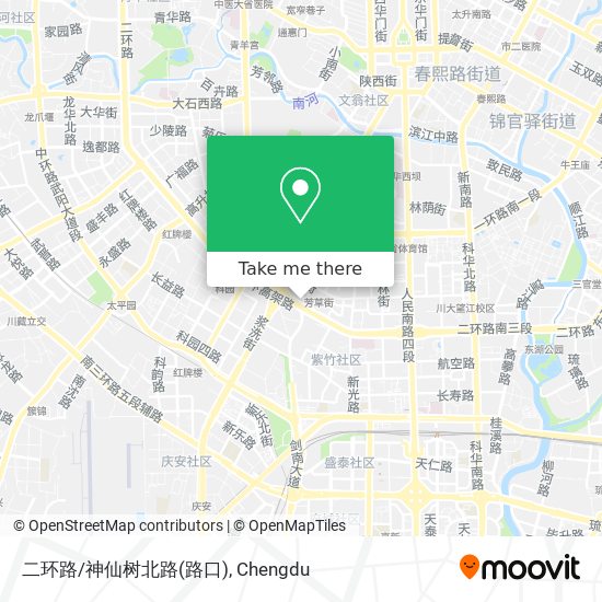 二环路/神仙树北路(路口) map