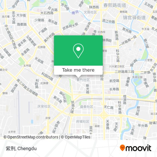 紫荆 map