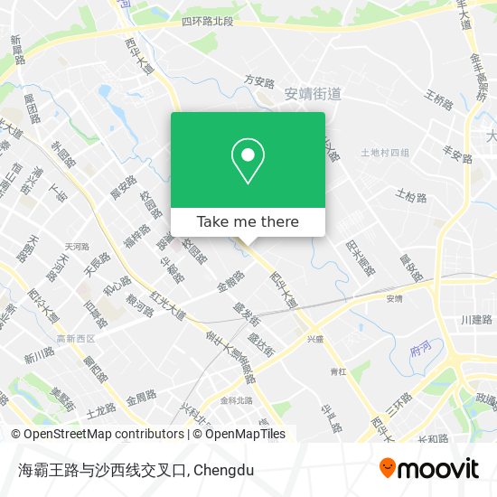 海霸王路与沙西线交叉口 map