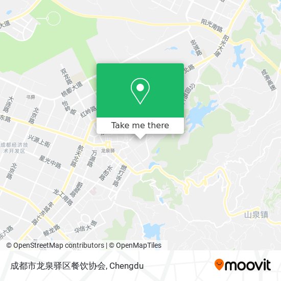 成都市龙泉驿区餐饮协会 map