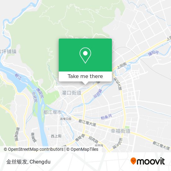 金丝银发 map