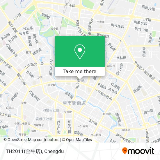 TH2011(金牛店) map