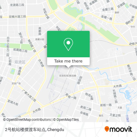 2号航站楼摆渡车站点 map
