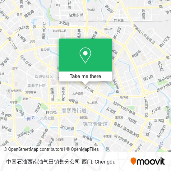 中国石油西南油气田销售分公司-西门 map