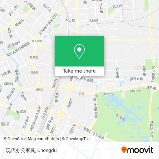 现代办公家具 map