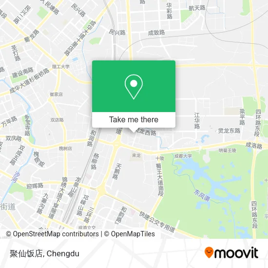聚仙饭店 map