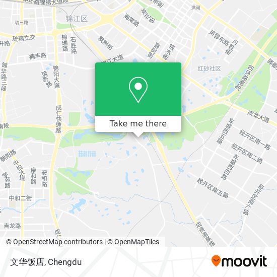 文华饭店 map