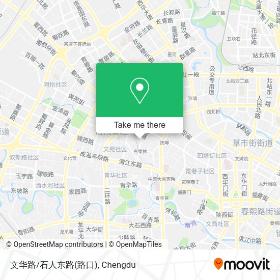 文华路/石人东路(路口) map