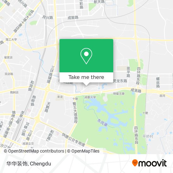 华华装饰 map