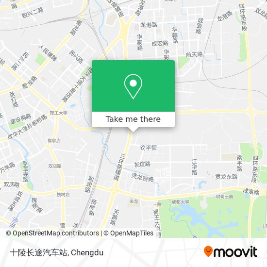 十陵长途汽车站 map