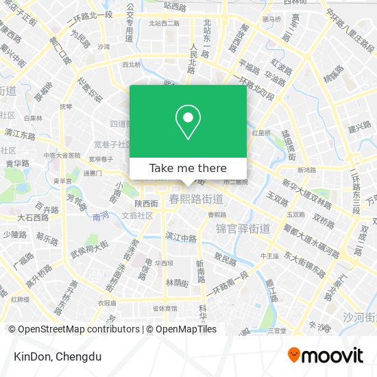 KinDon map