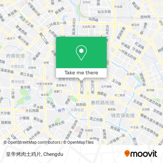 皇帝烤肉土鸡片 map