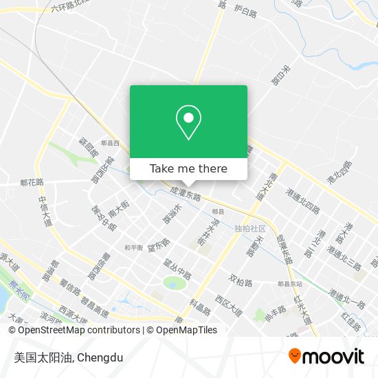 美国太阳油 map