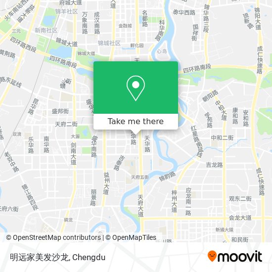 明远家美发沙龙 map