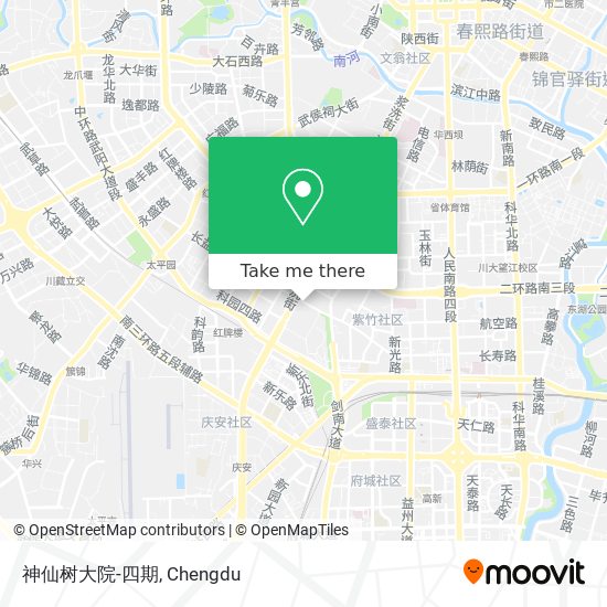 神仙树大院-四期 map