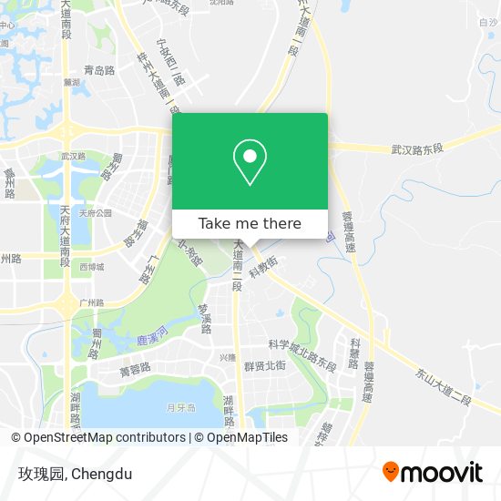 玫瑰园 map