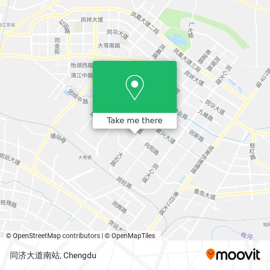 同济大道南站 map