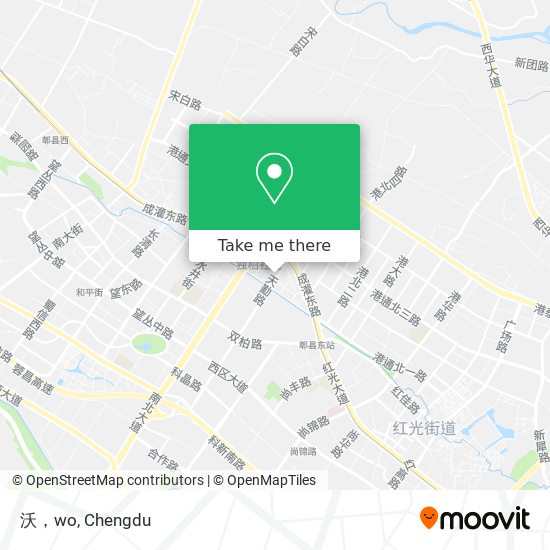沃，wo map