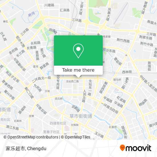 家乐超市 map