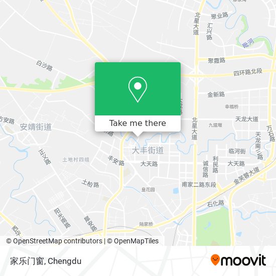 家乐门窗 map