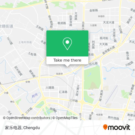 家乐电器 map