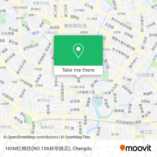 HOM红棉坊(NO.106科华路店) map