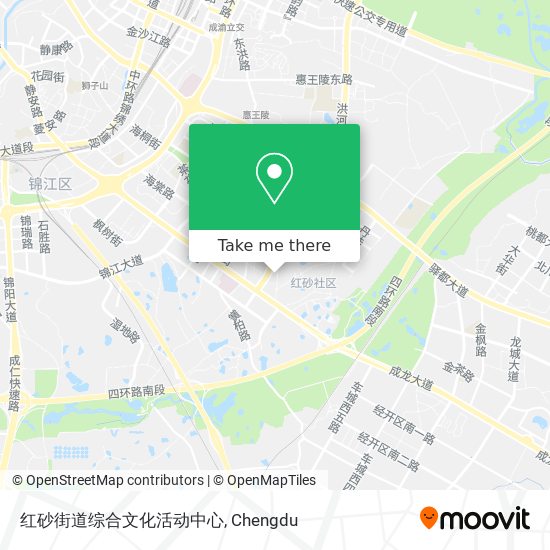 红砂街道综合文化活动中心 map