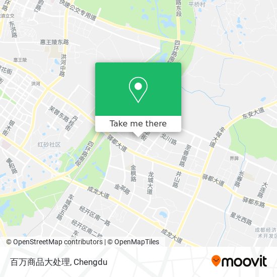 百万商品大处理 map