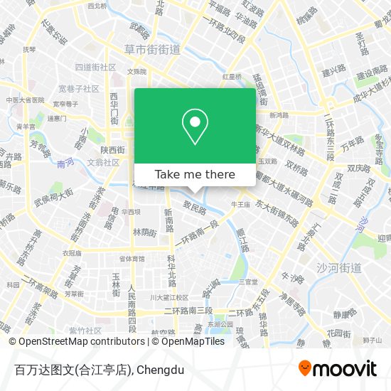 百万达图文(合江亭店) map