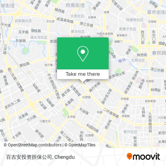 百吉安投资担保公司 map