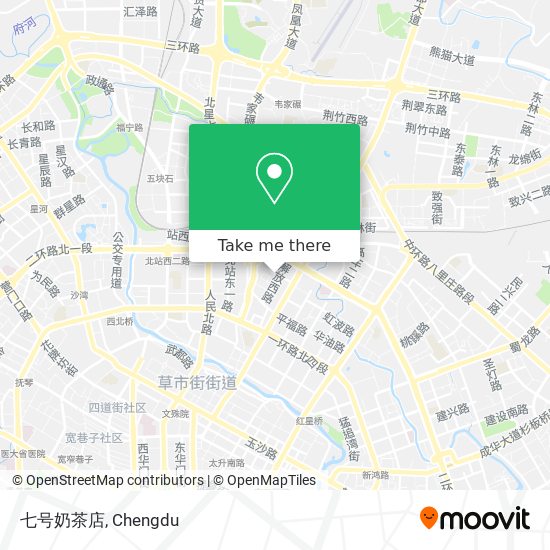 七号奶茶店 map
