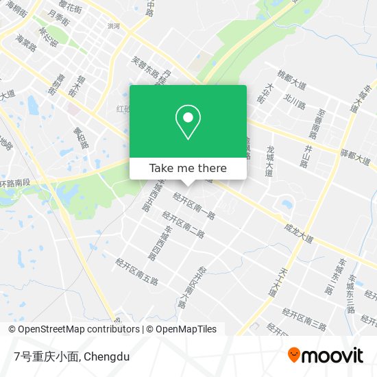 7号重庆小面 map