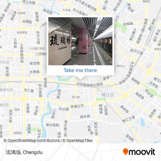 琉璃场 map
