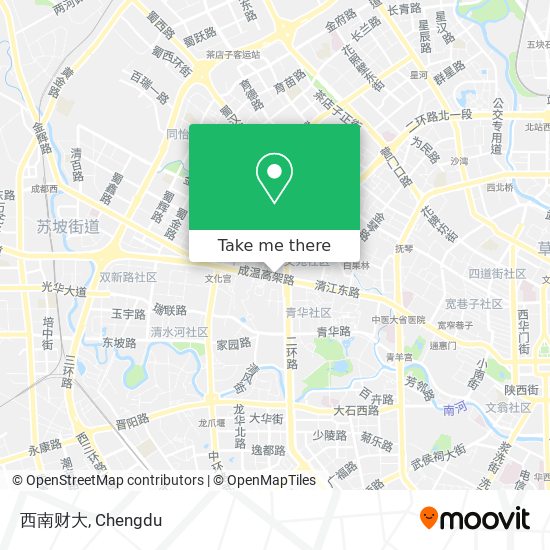 西南财大 map