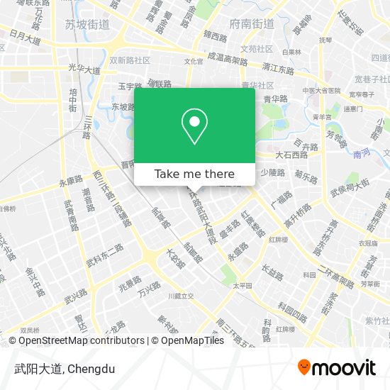 武阳大道 map