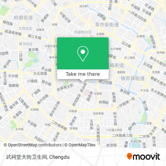 武祠堂大街卫生间 map