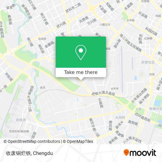 收废铜烂铁 map