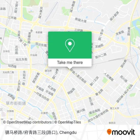 驷马桥路/府青路三段(路口) map