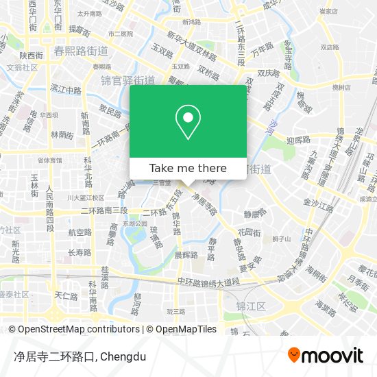 净居寺二环路口 map