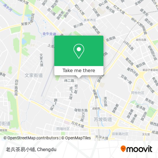 老兵茶易小铺 map