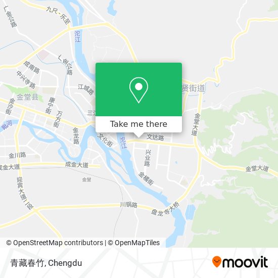 青藏春竹 map