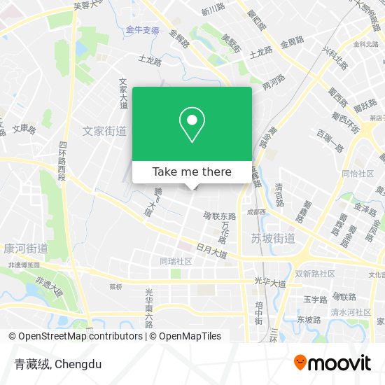 青藏绒 map